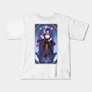 Kafka Revelation Card Honkai Star Rail Kids T-Shirt